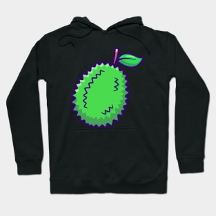 Durian Fruit Cartoon Hoodie